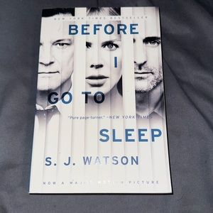 Novel “Before I Go To Sleep” by S.J. Watson